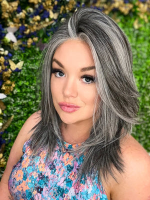 Salt & Pepper HS Premium Luxury Wig - Wigtrends