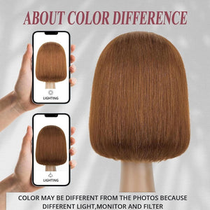 Short Bob Wigs Human Hair 8 Inch Glueless Wear and Go Bob Wig - Wigtrends