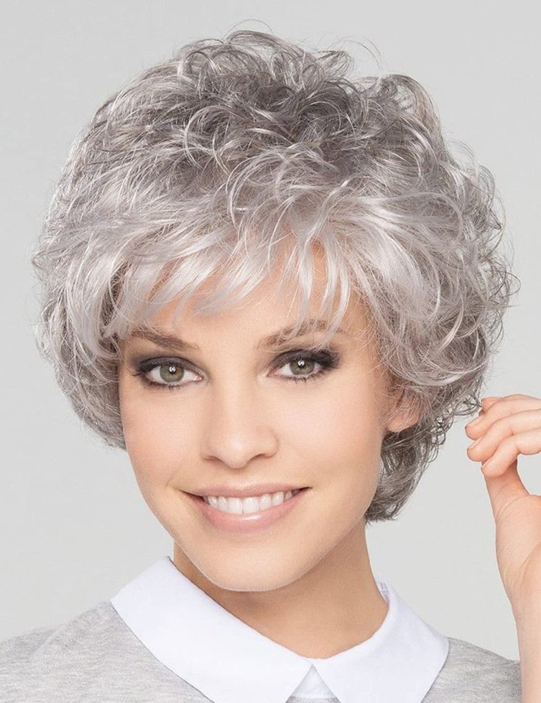 Short Brown Bob Wigs for Women Brown Mixed Blonde Synthetic Wig - Wigtrends