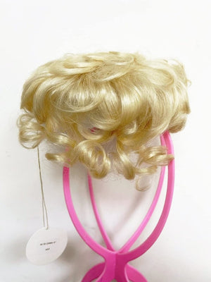 Short Curly Real Human Hair Pieces Topper with Front Bangs for Women Breathable Wiglets Hairpieces 5.1x5.5 Large Coverage - Wigtrends