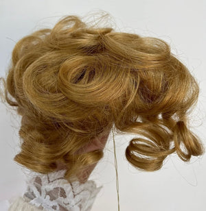 Short Curly Real Human Hair Pieces Topper with Front Bangs for Women Breathable Wiglets Hairpieces 5.1x5.5 Large Coverage - Wigtrends