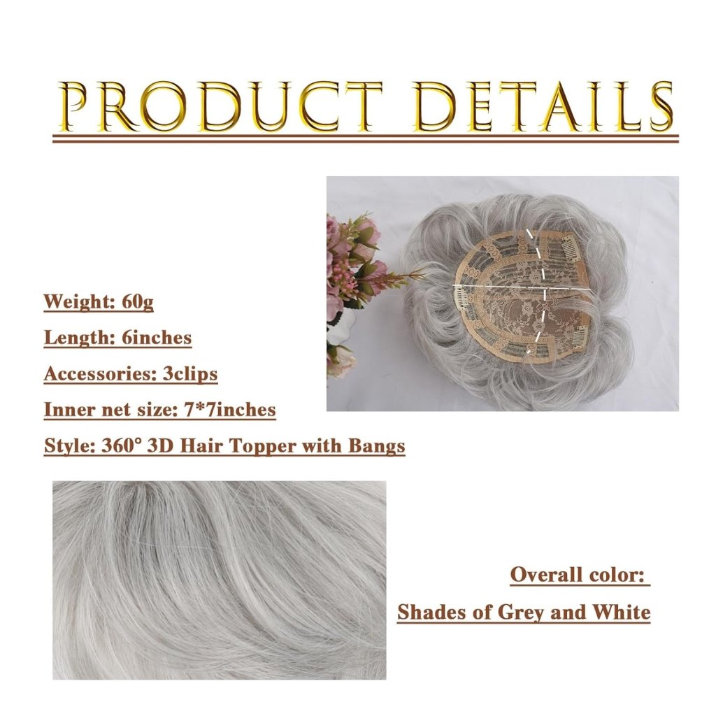 Short Hair Pixie Cut Curly Hair Toppers for Women with Bangs Clip in 100% Human Hair Wigs - Wigtrends