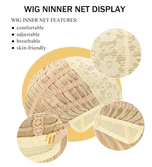 Short Hair Wigs with Bangs Dark Brown Mixed Blonde Pixie Cut Wig for Women Straight Human Hair Wigs - Wigtrends