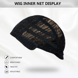 Short Hair Wigs with Bangs Dark Brown Mixed Blonde Pixie Cut Wig for Women Straight Human Hair Wigs - Wigtrends