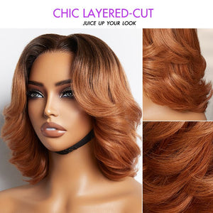 Short Pixie Cut Layered Human Hair Wig - Wigtrends