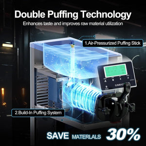 Soft Serve Ice Cream Machine 3.2 Gals Ice Cream Maker Machine Single Flavor Commercial Ice Cream Machine Countertop Soft Serve Ice Cream Maker with Pre - Cooling for Home Store School - Wigtrends