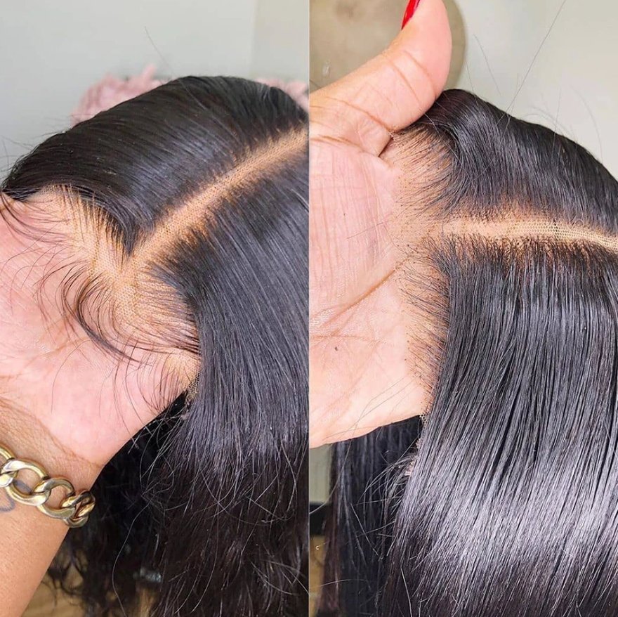 Straight Wear & Go Bob Wig Pre Cut HD Lace Closure Glueless Human Hair Wigs - Wigtrends