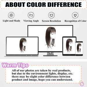 Topper Clip in Bangs 3D 360° Cover Hair Toppers for Women with Thinning Hair Pieces - Wigtrends