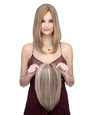 Toppiece 4003 | Monofilament Human Hair Wiglets by Louis Ferre - Wigtrends