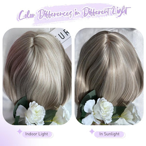 Wigs Hair Topper for Women Short Bob Hair Pieces for Women with Thinning Hair - Wigtrends