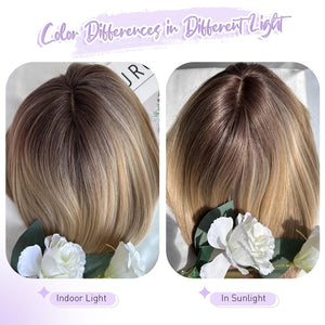 Wigs Hair Topper for Women Short Bob Hair Pieces for Women with Thinning Hair - Wigtrends