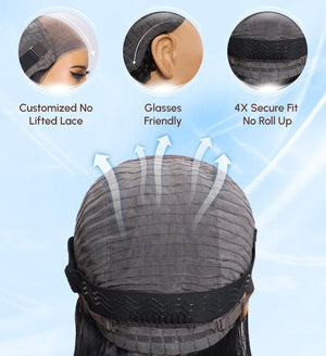 wigstrends 7x5 Glueless Lace Balayage Highlight Body Wave Wig No Burden For Summer - Wigtrends