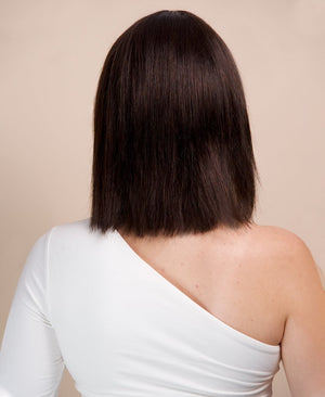 Wigstrends bob wig with fringe - 10" natural black - Wigtrends