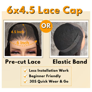 Wigstrends Curls Loose Closure HD Lace Human Hair Wigs - Wigtrends