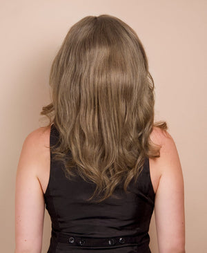 Wigstrends front lace human hair wig - 14" ash blonde - Wigtrends
