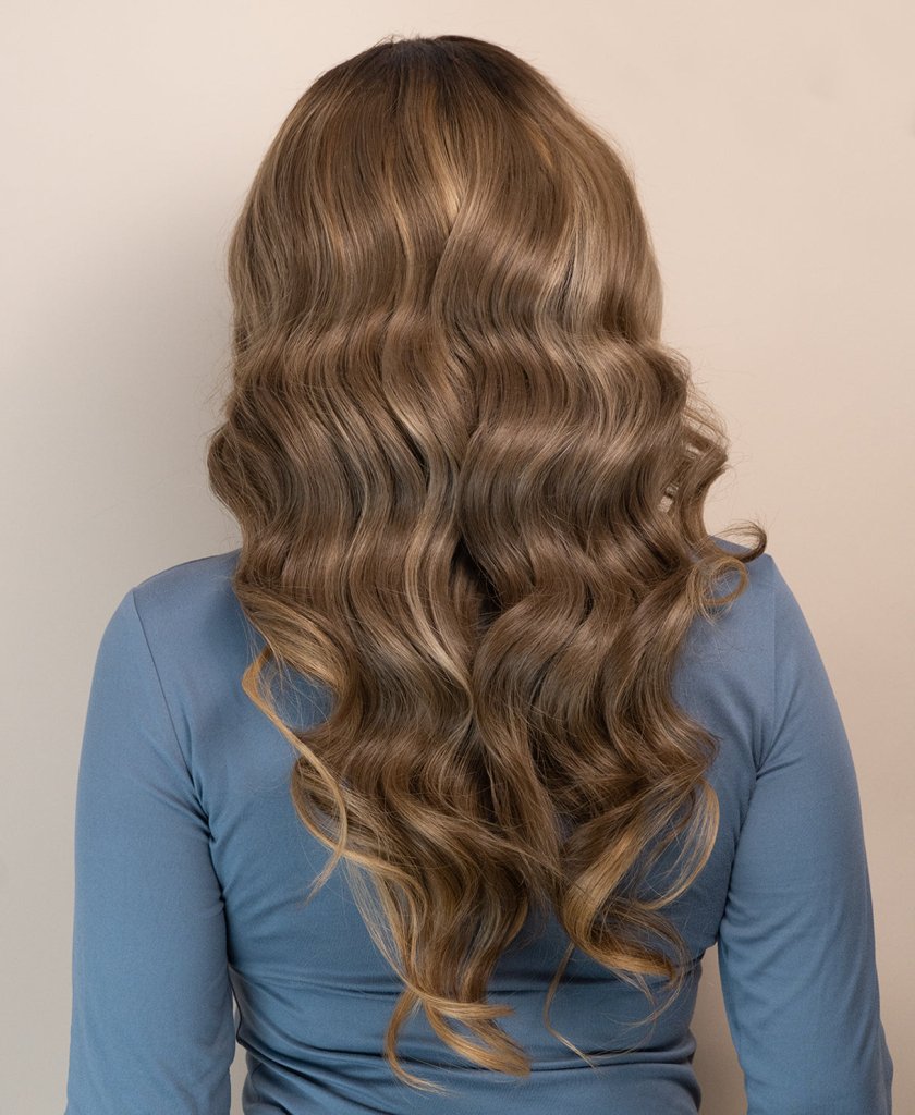 Wigstrends front lace human hair wig - 20" ash blonde - Wigtrends