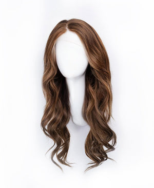 Wigstrends front lace human wig - 20" light brown - Wigtrends