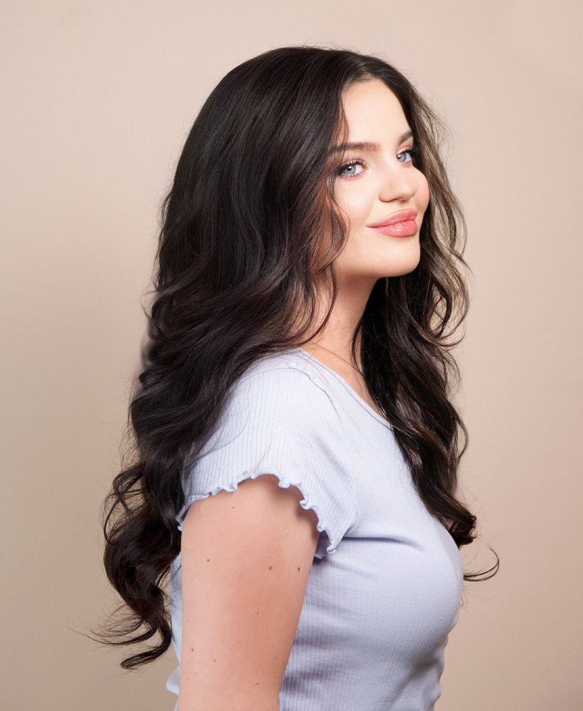 Wigstrends front lace human wig - 20" natural black - Wigtrends