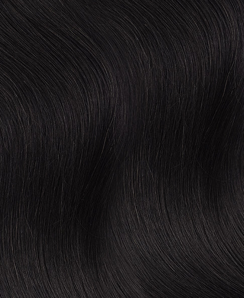 Wigstrends front lace human wig - 20" natural black - Wigtrends