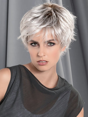 Wigstrends Human Hair Wigs Lace Front Wig Elf Short Hair Layered Bob Wig - Wigtrends