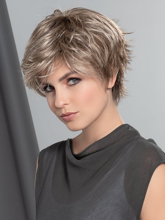 Wigstrends Human Hair Wigs Lace Front Wig Elf Short Hair Layered Bob Wig - Wigtrends