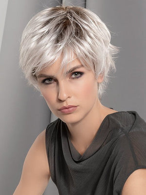 Wigstrends Human Hair Wigs Lace Front Wig Elf Short Hair Layered Bob Wig - Wigtrends