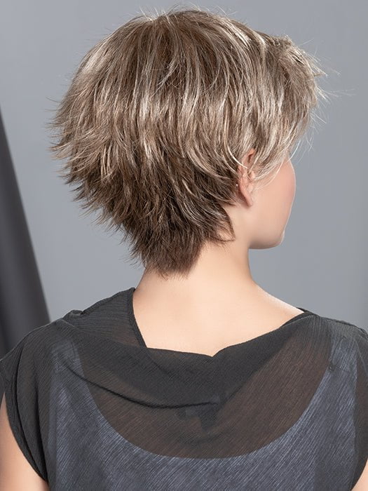 Wigstrends Human Hair Wigs Lace Front Wig Elf Short Hair Layered Bob Wig - Wigtrends