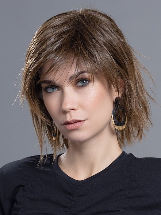 Wigstrends Human Hair Wigs Lace Front Wig Short Layered Bob Wig - Wigtrends