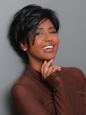 Wigstrends Human Hair Wigs Lace Wig Elf Short Hair Wigs - Wigtrends