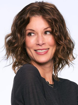 Wigstrends Human Hair Wigs Layered 12Inches Lace Wig - Wigtrends