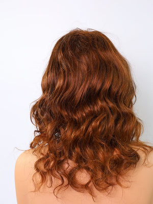 Wigstrends Layered Cut Short Wave Bob Glueless Lace Wig 100% Human Hair - Wigtrends