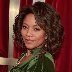 Wigstrends Layered Cut Short Wave Bob Glueless Lace Wig 100% Human Hair - Wigtrends