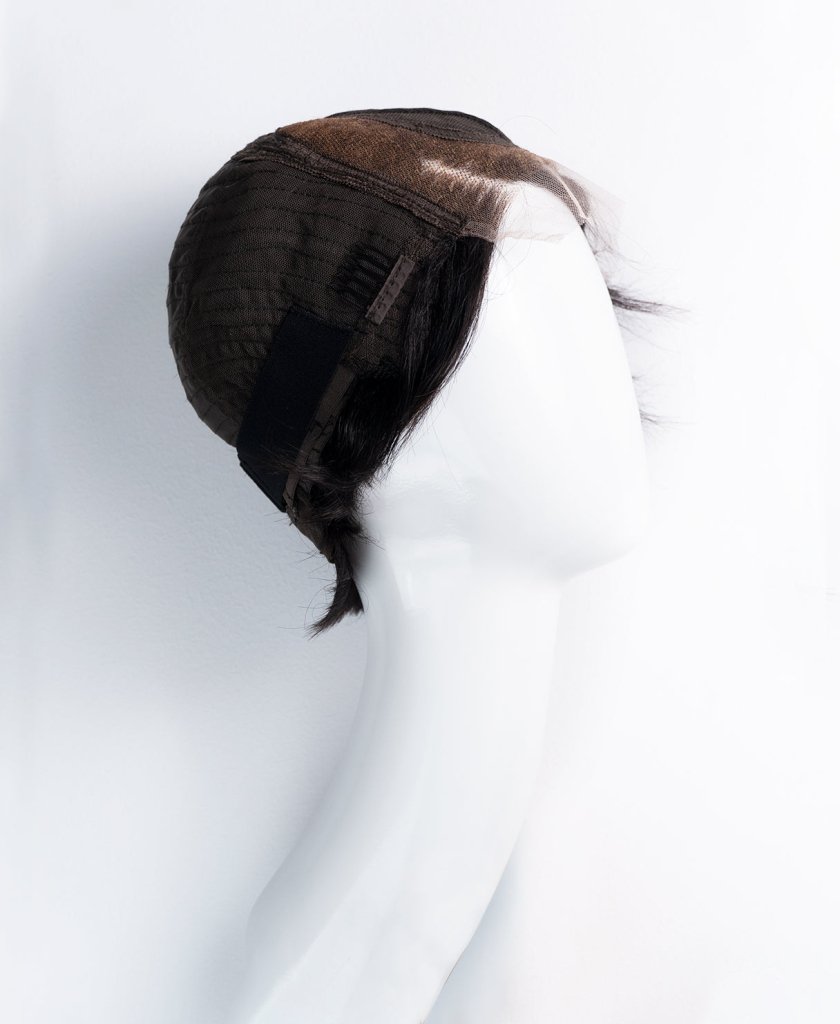 Wigstrends Short Wedge Human Wig - 6” Natural Black - Wigtrends