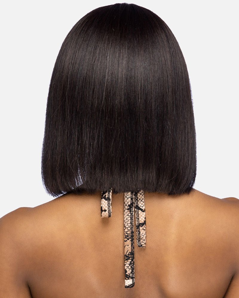 Wigstrends Sleek Straight Bob Wig - Premium Human Hair Wig for Women - Wigtrends