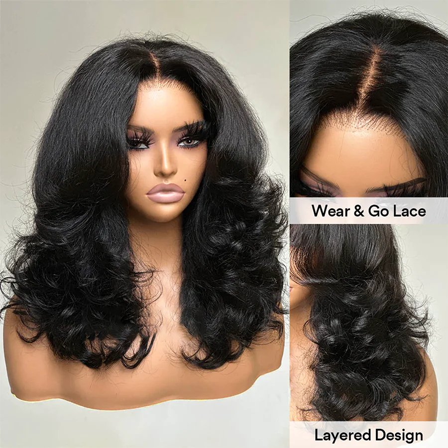 Women's Layered Wave Wig - Wigtrends
