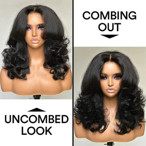 Women's Layered Wave Wig - Wigtrends