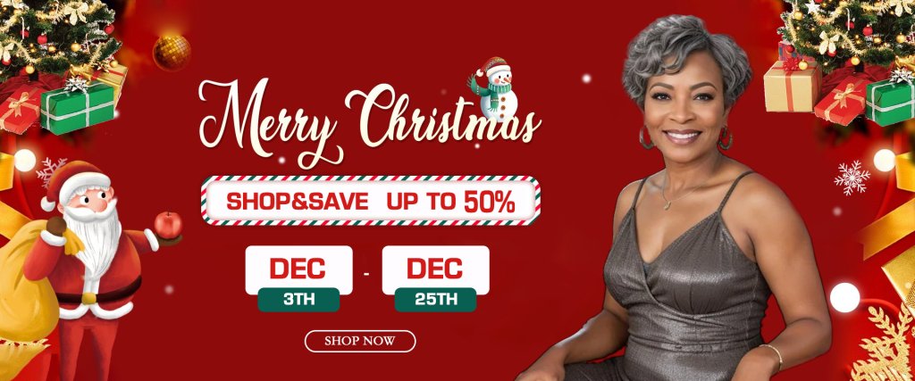 🎄 Celebrate Christmas in Style with Wigstrends: Exclusive Holiday Deals! 🎄 - Wigtrends