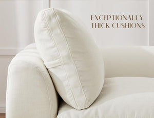 110 inch cloud sectional sofa for living room, convertible L - shaped sofa 3 seater sectional sofa - Wigtrends