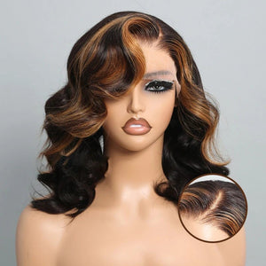 12 Inches Loose Body Wave Bob Style Wig - Wigtrends