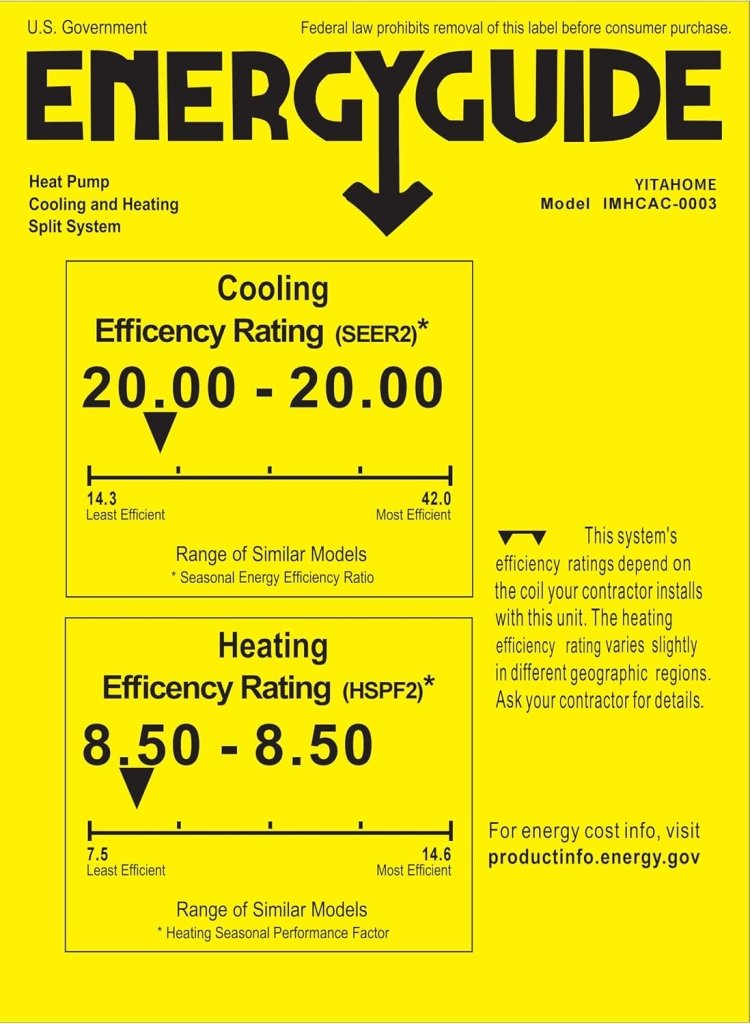 12000 BTU Mini Split Air Conditioner Heat Pump System, Wifi Enabled 20 SEER2 115V Inverter Ductless AC Cool Up to 750 Sq. Ft, Compatible with Alexa, Complete Installation Kit, White - Wigtrends