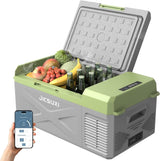 12V Car Refrigerator, 17 Quart Portable Freezer 12 Car Fridge ( - 4F~68F) Compressor Electric Cooler with 12/24V DC 110 - 240V AC, APP Control For Car Truck RV Camping, Travel Outdoor Home - Wigtrends