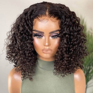 13×4 Bouncy Deep Curly Hair Wig 180% Density - Wigtrends