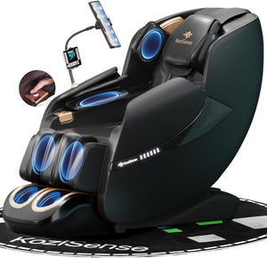 2025 Massage Chair Full Body, Zero Gravity SL - Track Shiatsu Massage Recliner Chair with Heat, AI Control, Body Scan and Calfrest Extension - Wigtrends
