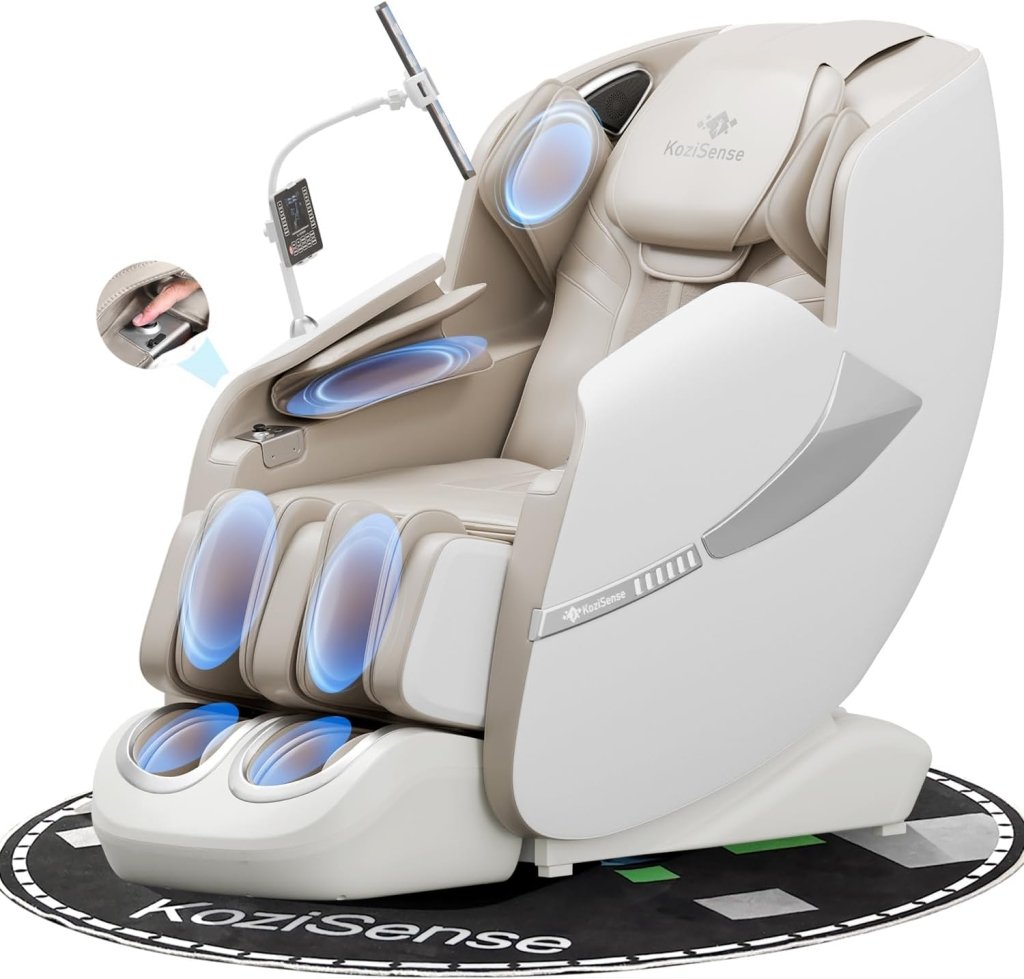 2025 Massage Chair Full Body, Zero Gravity SL - Track Shiatsu Massage Recliner Chair with Heat, AI Control, Body Scan and Calfrest Extension - Wigtrends