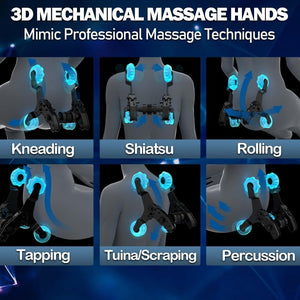 2025 Massage Chair Full Body, Zero Gravity SL - Track Shiatsu Massage Recliner Chair with Heat, AI Control, Body Scan and Calfrest Extension - Wigtrends