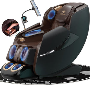 2025 Massage Chair Full Body, Zero Gravity SL - Track Shiatsu Massage Recliner Chair with Heat, AI Control, Body Scan and Calfrest Extension - Wigtrends