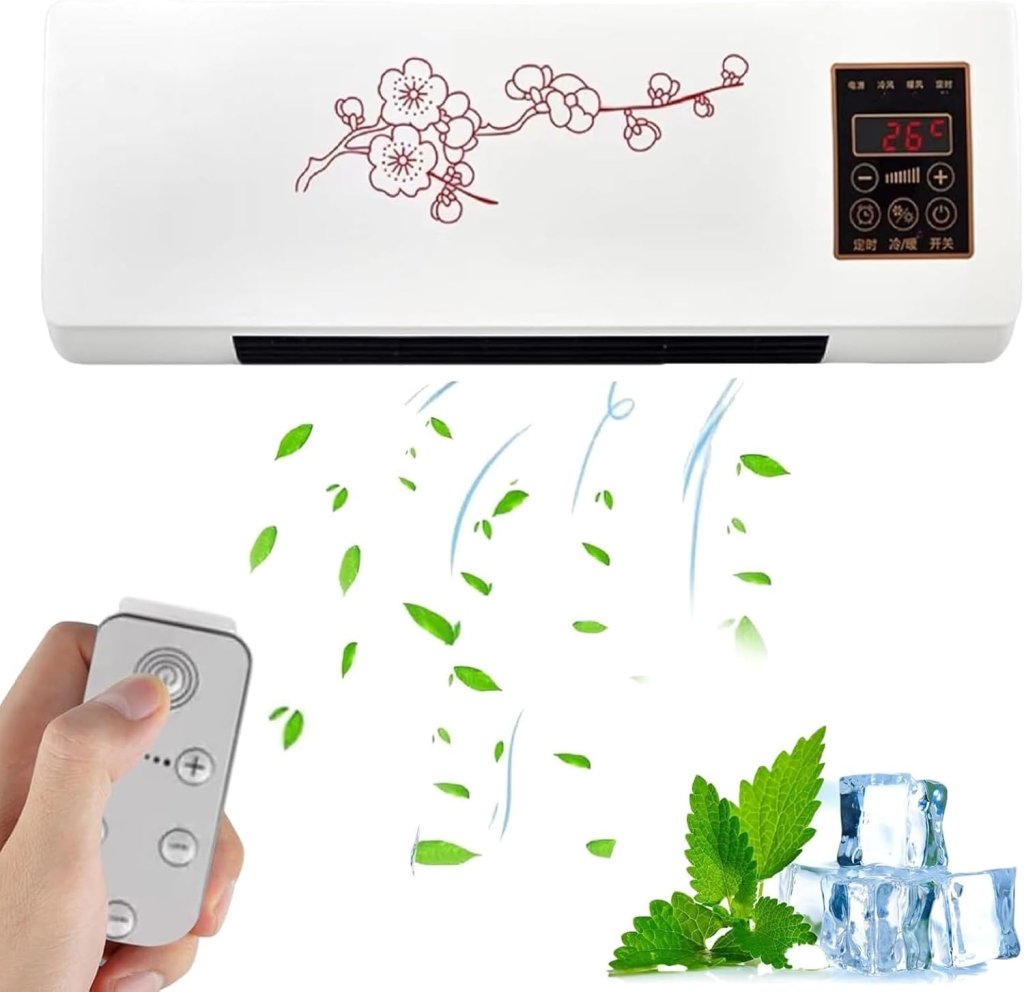 2025 New Climafy Air Conditioner, Climafy Portable Air Conditioner Split Max, Multifunctional Wall Air Conditioner, Effortless Cooling Anywhere with Split Max, Quiet Operation for Home, Office (D) - Wigtrends