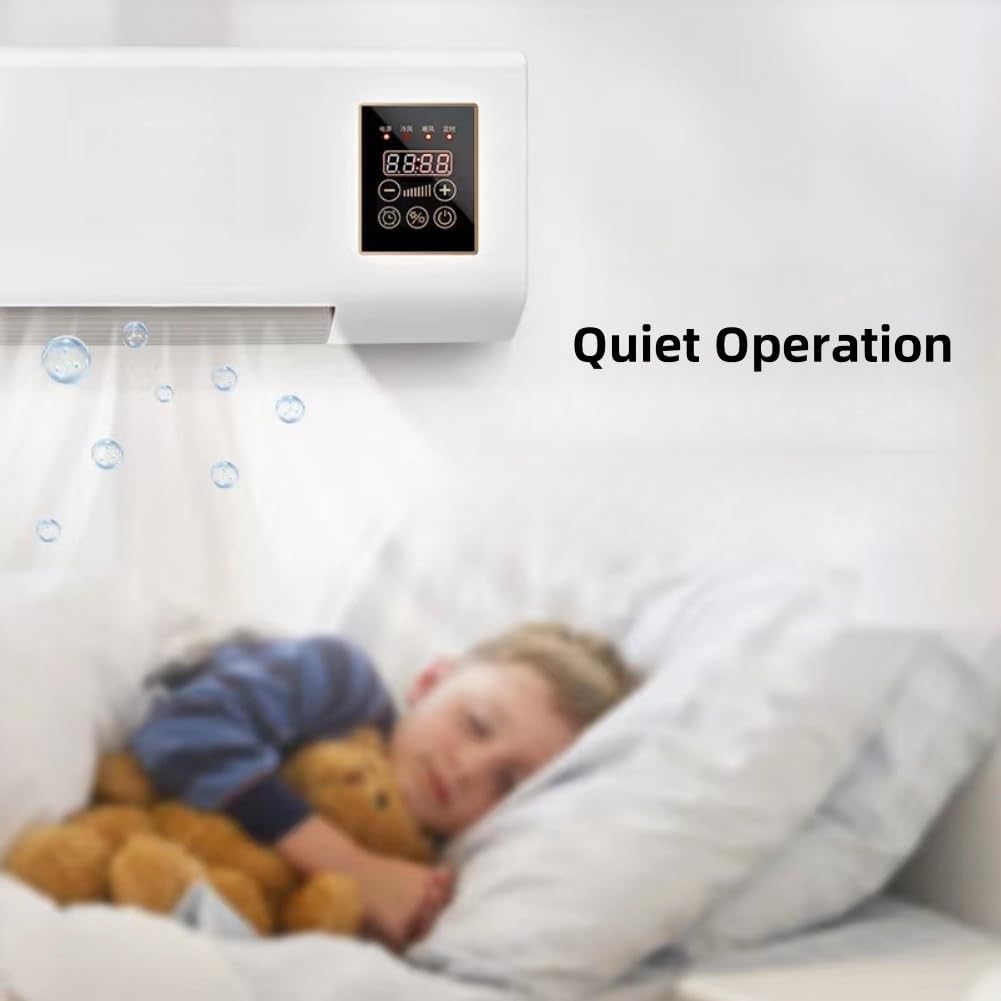 2025 New Climafy Air Conditioner, Climafy Portable Air Conditioner Split Max, Multifunctional Wall Air Conditioner, Effortless Cooling Anywhere with Split Max, Quiet Operation for Home, Office (D) - Wigtrends