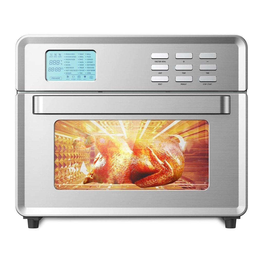 24 in 1 Multi - function Stainless Steel Large Capacity 26.8 QT 360 Air Fryer Oven - Wigtrends