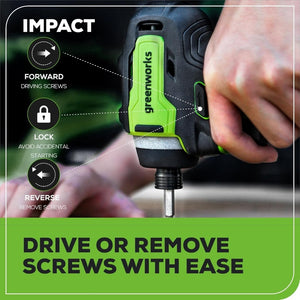 24V Brushless Cordless Drill and Impact Driver,Power Tool Combo Kit Included 1/2”Drill & 1/4”Hex Impact Driver and (2) Batteries, Fast Charger, 2 pcs Drill Bit Set & Bag - Wigtrends